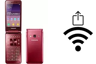 Generar QR con la clave Wifi en un Samsung Galaxy Folder2