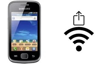 Generar QR con la clave Wifi en un Samsung Galaxy Gio S5660