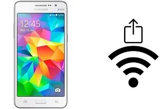 Generar QR con la clave Wifi en un Samsung Galaxy Grand Prime