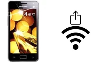 Generar QR con la clave Wifi en un Samsung Galaxy I8250