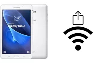 Generar QR con la clave Wifi en un Samsung Galaxy Tab J