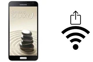 Generar QR con la clave Wifi en un Samsung Galaxy J