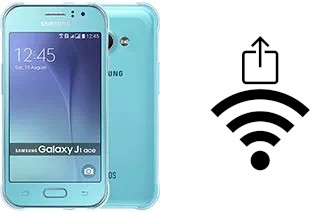 Generar QR con la clave Wifi en un Samsung Galaxy J1 Ace