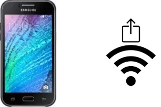 Generar QR con la clave Wifi en un Samsung Galaxy J1 mini