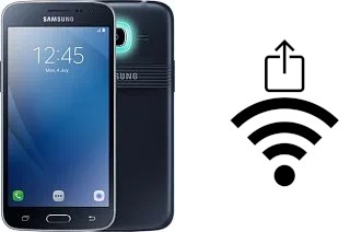 Generar QR con la clave Wifi en un Samsung Galaxy J2 Pro (2016)