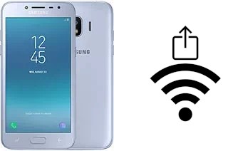 Generar QR con la clave Wifi en un Samsung Galaxy J2 Pro (2018)