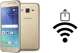 Generar QR con la clave Wifi en un Samsung Galaxy J2