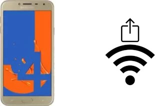 Generar QR con la clave Wifi en un Samsung Galaxy J4 (2018)