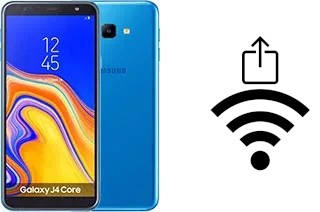 Generar QR con la clave Wifi en un Samsung Galaxy J4 Core