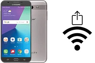 Generar QR con la clave Wifi en un Samsung Galaxy J7 V