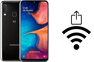 Generar QR con la clave Wifi en un Samsung Galaxy Jean2