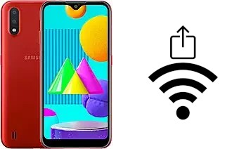 Generar QR con la clave Wifi en un Samsung Galaxy M01