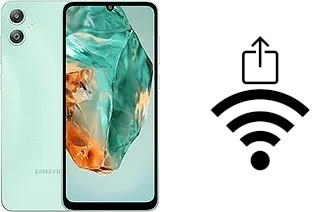 Cómo generar un código QR con la contraseña Wifi en un Samsung Galaxy M05