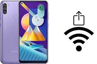 Generar QR con la clave Wifi en un Samsung Galaxy M11