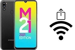 Generar QR con la clave Wifi en un Samsung Galaxy M21 2021