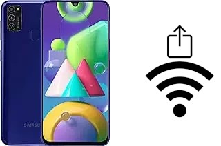 Generar QR con la clave Wifi en un Samsung Galaxy M21