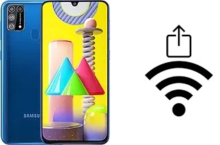 Generar QR con la clave Wifi en un Samsung Galaxy M31 Prime