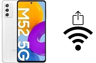 Generar QR con la clave Wifi en un Samsung Galaxy M52 5G