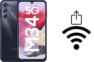 Generar QR con la clave Wifi en un Samsung Galaxy M34 5G