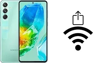 Cómo generar un código QR con la contraseña Wifi en un Samsung Galaxy M55s