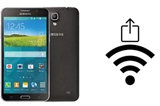 Generar QR con la clave Wifi en un Samsung Galaxy Mega 2