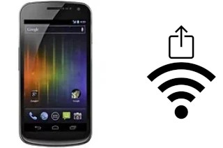 Generar QR con la clave Wifi en un Samsung Galaxy Nexus I9250