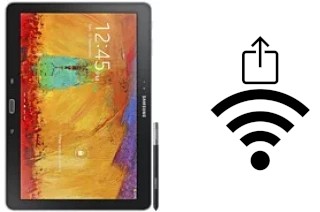 Generar QR con la clave Wifi en un Samsung Galaxy Note 10.1 (2014 Edition)