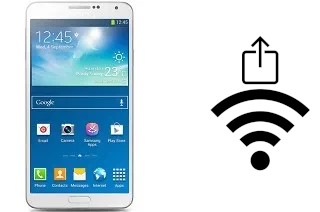 Generar QR con la clave Wifi en un Samsung Galaxy Note 3