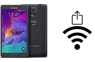 Generar QR con la clave Wifi en un Samsung Galaxy Note 4 (USA)