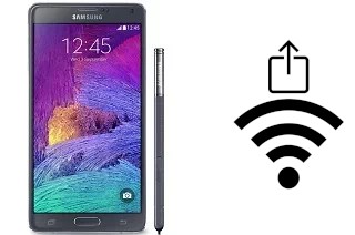 Generar QR con la clave Wifi en un Samsung Galaxy Note 4