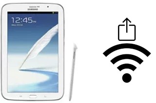 Generar QR con la clave Wifi en un Samsung Galaxy Note 8.0