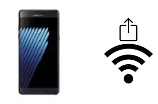 Generar QR con la clave Wifi en un Samsung Galaxy Note FE Exynos