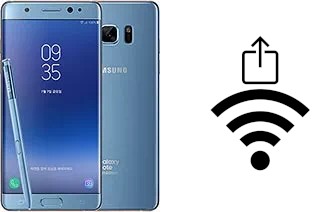 Generar QR con la clave Wifi en un Samsung Galaxy Note FE