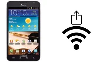 Generar QR con la clave Wifi en un Samsung Galaxy Note I717