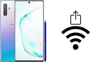 Generar QR con la clave Wifi en un Samsung Galaxy Note10+