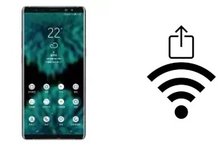 Generar QR con la clave Wifi en un Samsung Galaxy Note9 Exynos