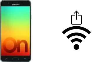 Generar QR con la clave Wifi en un Samsung Galaxy On7 Prime (2018)