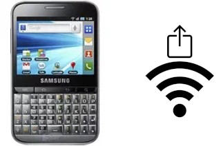 Generar QR con la clave Wifi en un Samsung Galaxy Pro B7510