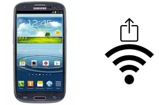 Generar QR con la clave Wifi en un Samsung Galaxy S III I747