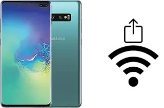 Generar QR con la clave Wifi en un Samsung Galaxy S10+