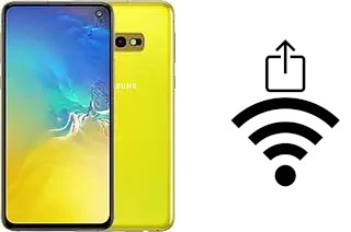 Generar QR con la clave Wifi en un Samsung Galaxy S10e