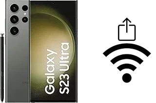 Generar QR con la clave Wifi en un Samsung Galaxy S23 Ultra