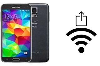 Generar QR con la clave Wifi en un Samsung Galaxy S5 (USA)