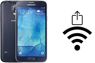 Generar QR con la clave Wifi en un Samsung Galaxy S5 Neo