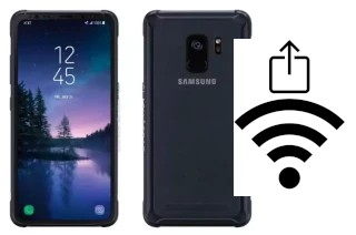 Generar QR con la clave Wifi en un Samsung Galaxy S9 Active