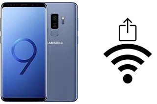 Generar QR con la clave Wifi en un Samsung Galaxy S9+