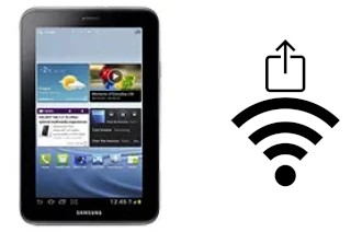 Generar QR con la clave Wifi en un Samsung Galaxy Tab 2 7.0 P3110