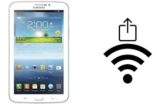 Generar QR con la clave Wifi en un Samsung Galaxy Tab 3 7.0