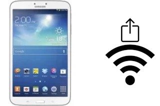 Generar QR con la clave Wifi en un Samsung Galaxy Tab 3 8.0