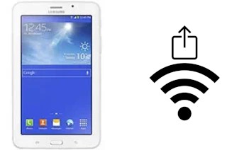 Generar QR con la clave Wifi en un Samsung Galaxy Tab 3 V